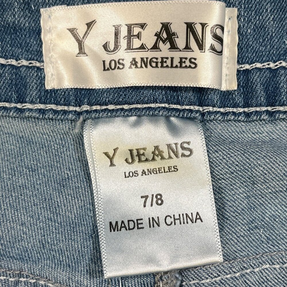 Y Jeans Women's Blue Jeans/Bootcut Size 7/8 SKU 5382 - Picture 5 of 6